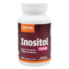 Inositol 750mg, Jarrow Formulas, 100 capsule vegetale, Secom